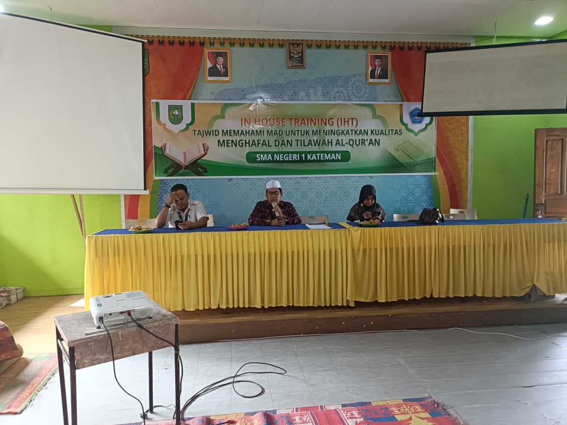 In House Training: Tajwid Memahami Mad untuk Meningkatkan Kualitas Menghafal dan Tilawah Al-Qur'an