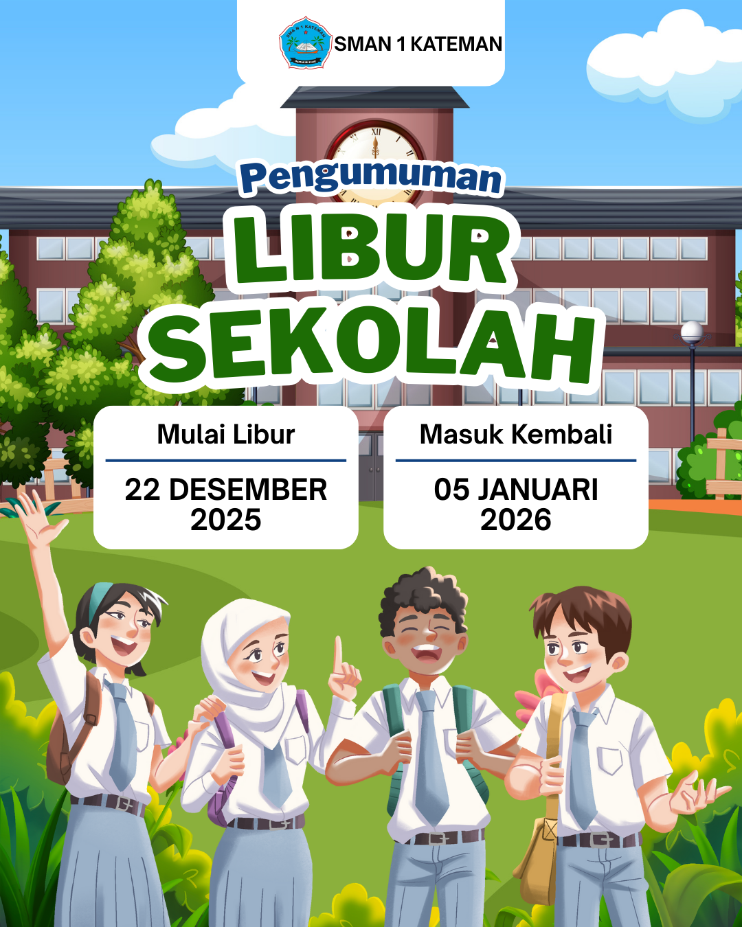 LIBUR TELAH TIBA!