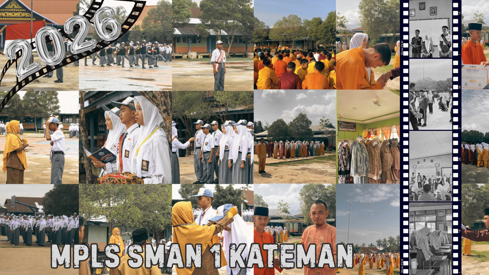 Pembukaan Masa Pengenalan Lingkungan Sekolah (MPLS) Peserta Didik Baru SMAN 1 Kateman Tahun Pelajaran 2026/2027